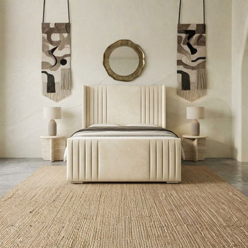 Verona Wingback Ottoman Bed