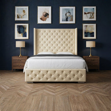 Camden Wingback Bed