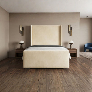 Sorrento Plain Wingback Bed