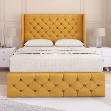 Wingback Chesterfield Divan Bed