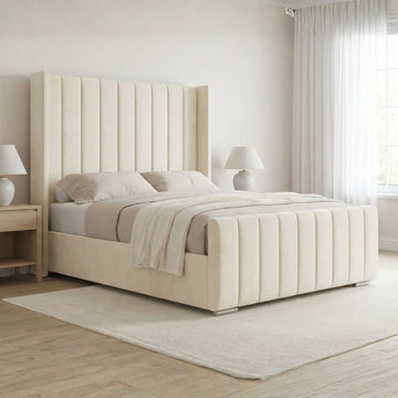 Wingback Liner Ottoman Bed