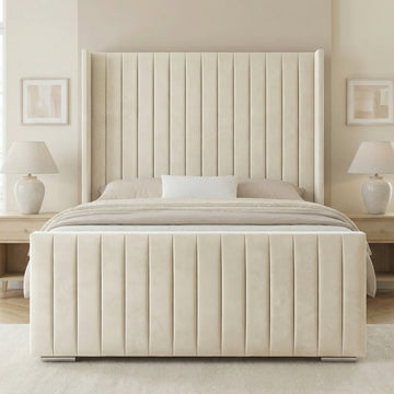 Tivoli Wingback Bed