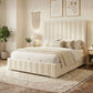 Dakota Textured Ottoman Bed