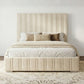 Dakota Textured Ottoman Bed