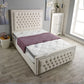cream ottoman 