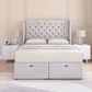 king size bed ottoman