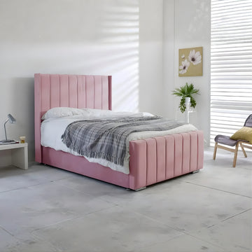 Holloway Wingback Ottoman Bed