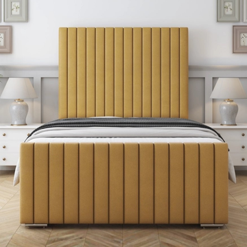 single ottoman bed with mattress 