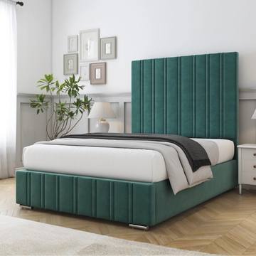 Dakota Textured Ottoman Bed