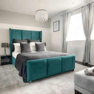 wooden king size bed 2