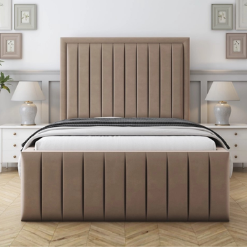 wooden king size bed frame